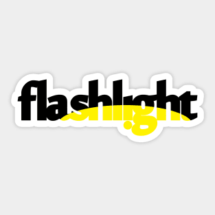 Flashlight Sticker